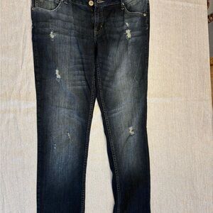 Arizona Jean Company Dark Wash Straight Leg Jeans